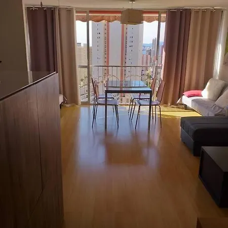 Apartamento With Panoramic City, Beach And Park Benidorm